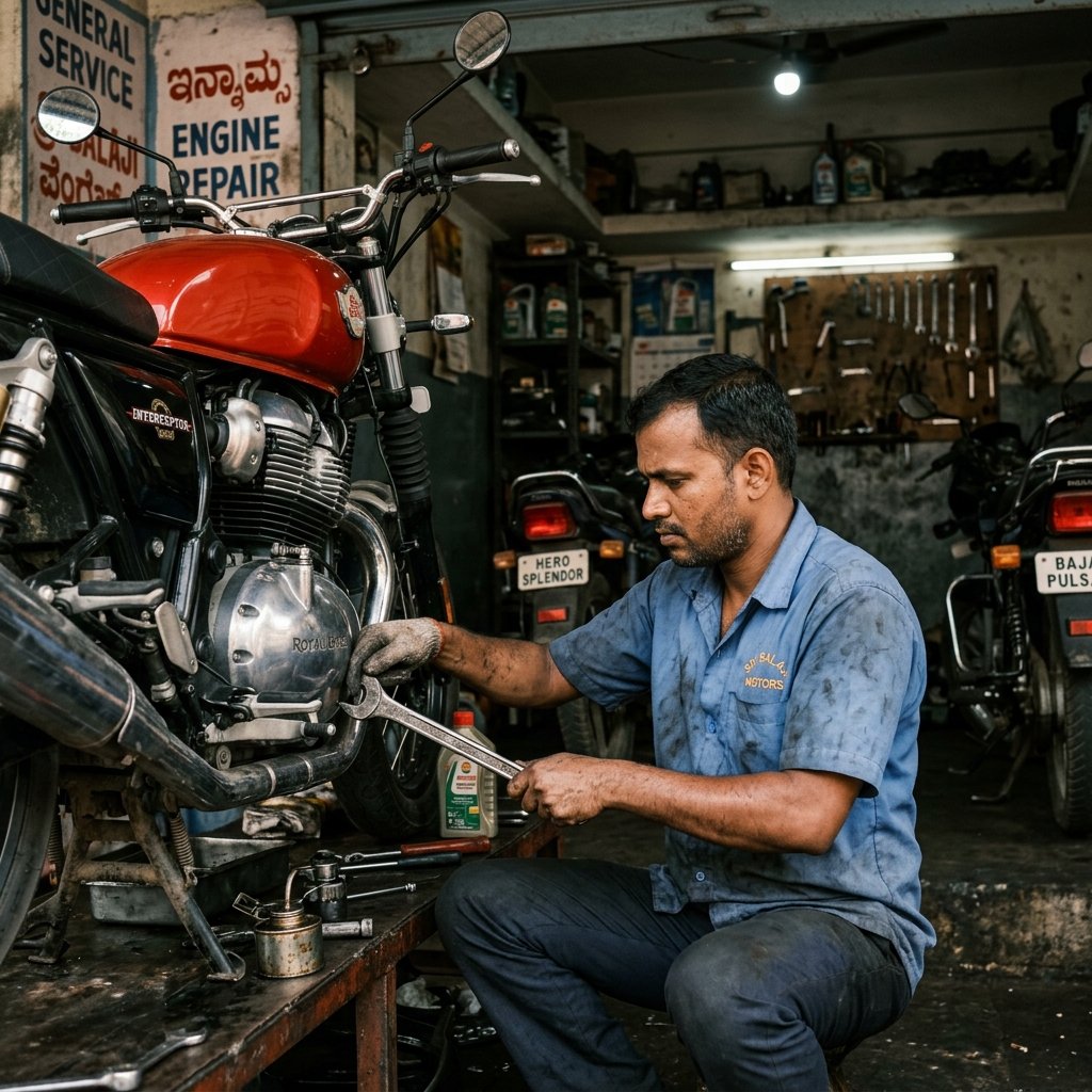 Bike Mechanic Garage